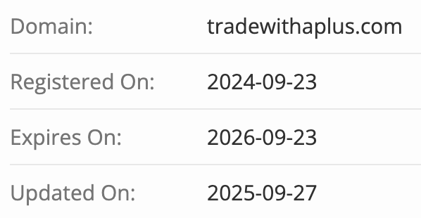 домен Tradewithaplus