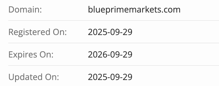 домен Blueprimefx