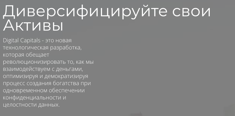 обзор на Digital Capitals