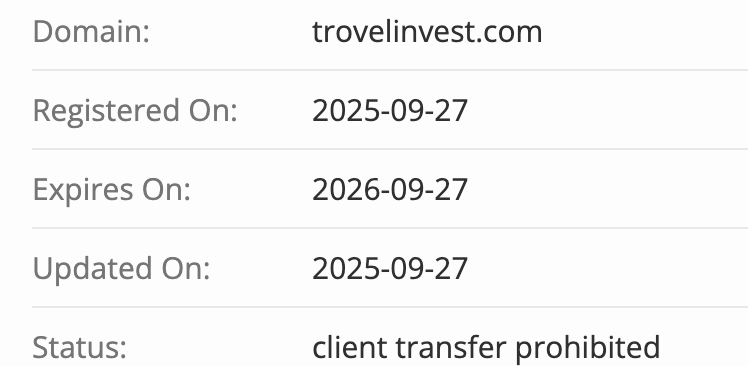 домен TrovelInvest