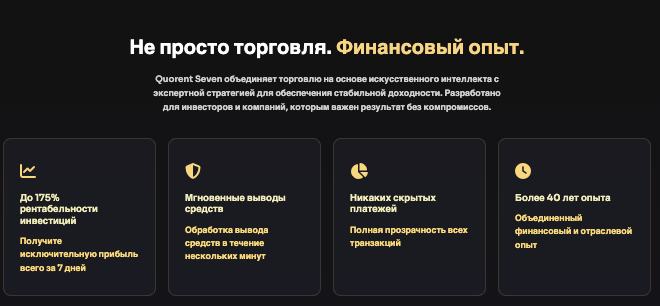 информация о Quorent VII