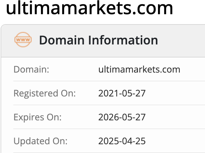 домен Ultima Markets
