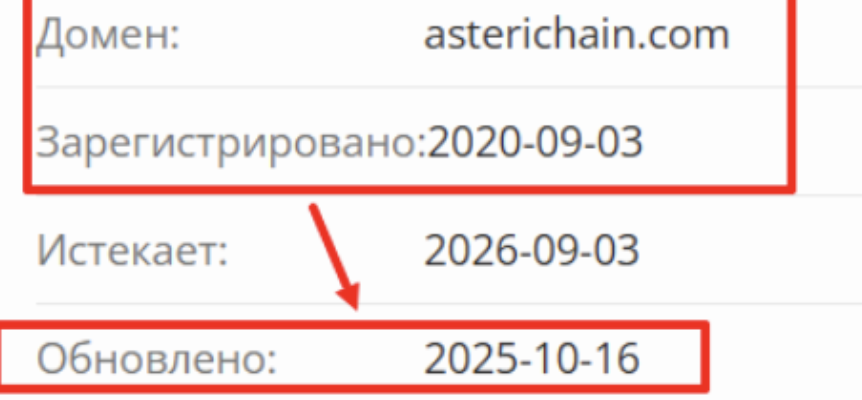 домен AsteriChain