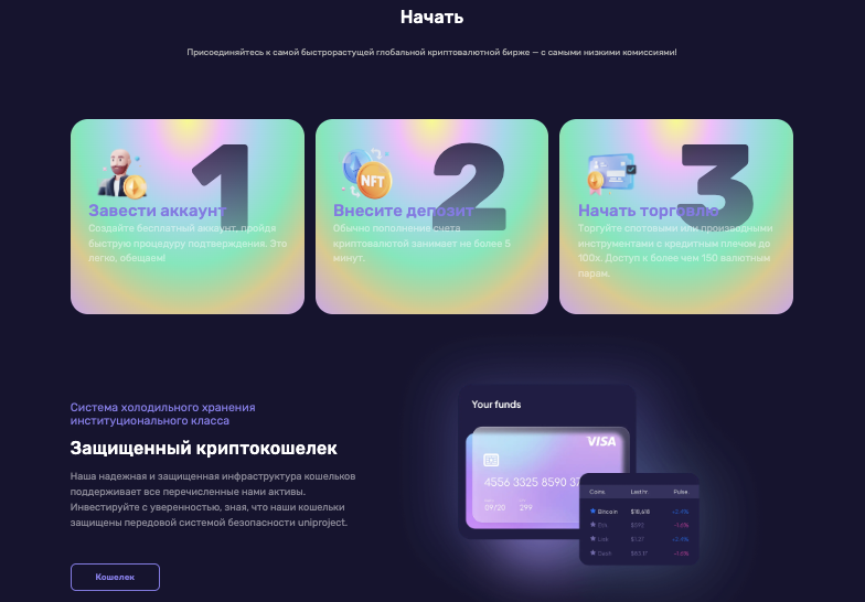 информация о Uniproject